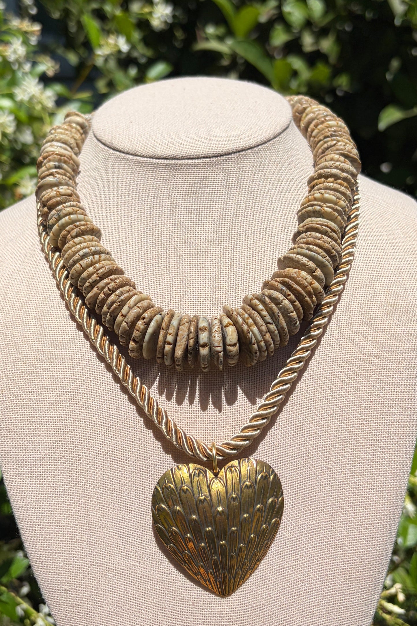 Stacker Set: Vintage Heart + Howlite