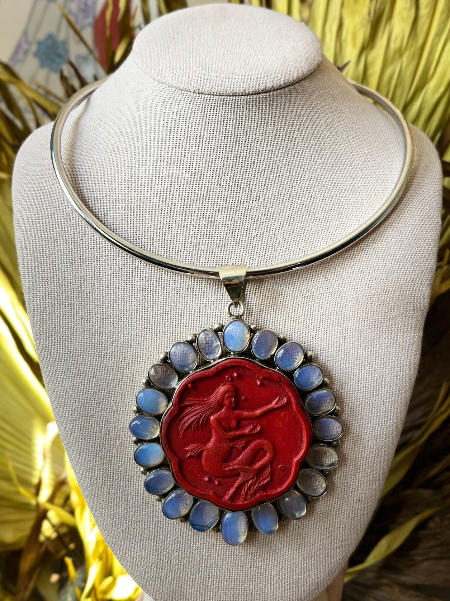 Coral Mermaid + Opalite