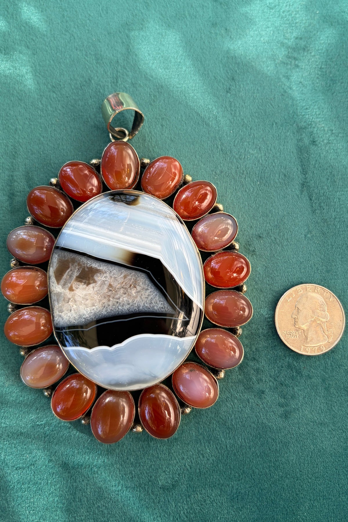 Carnelian + Agate