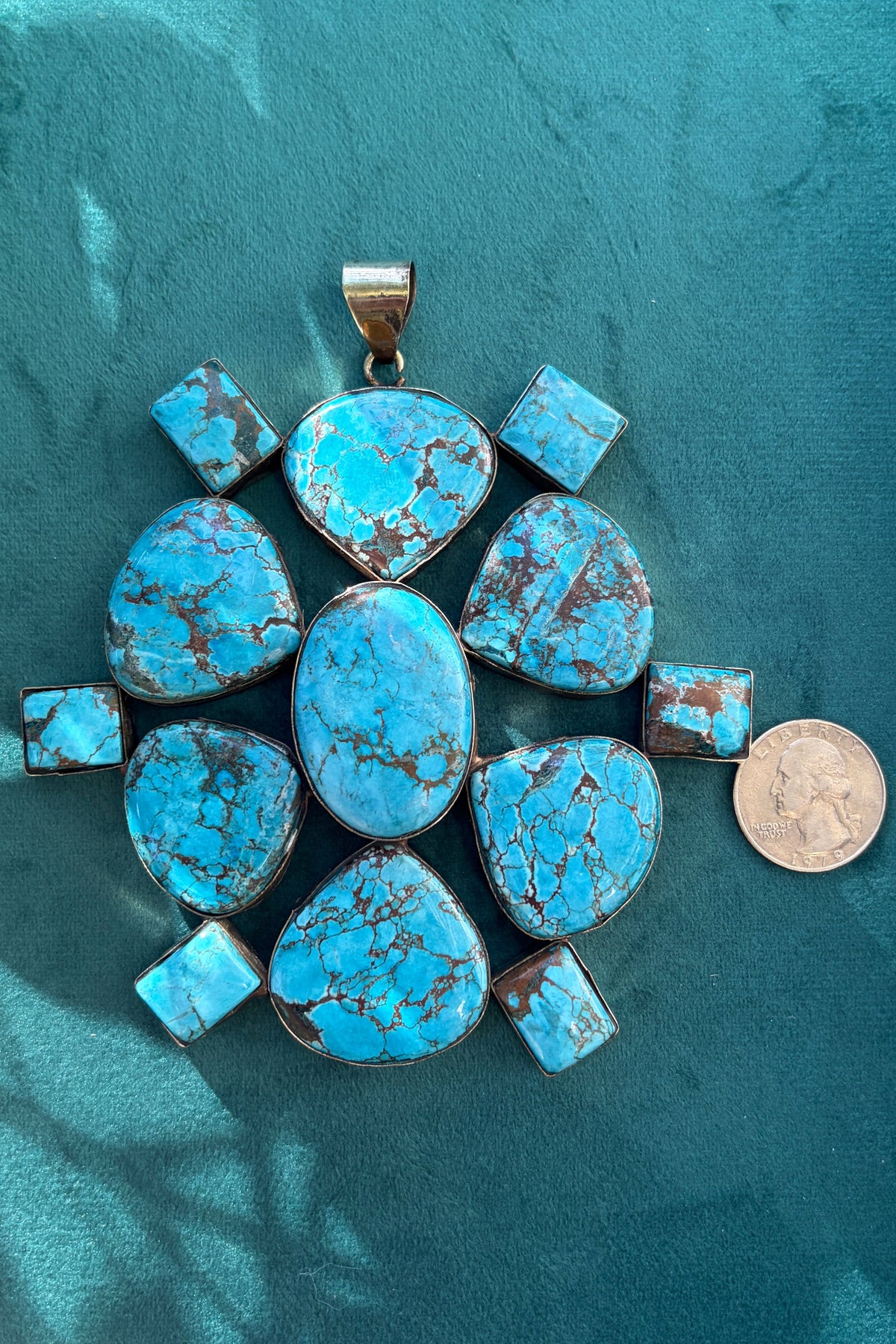 Turquoise Abstract Charm