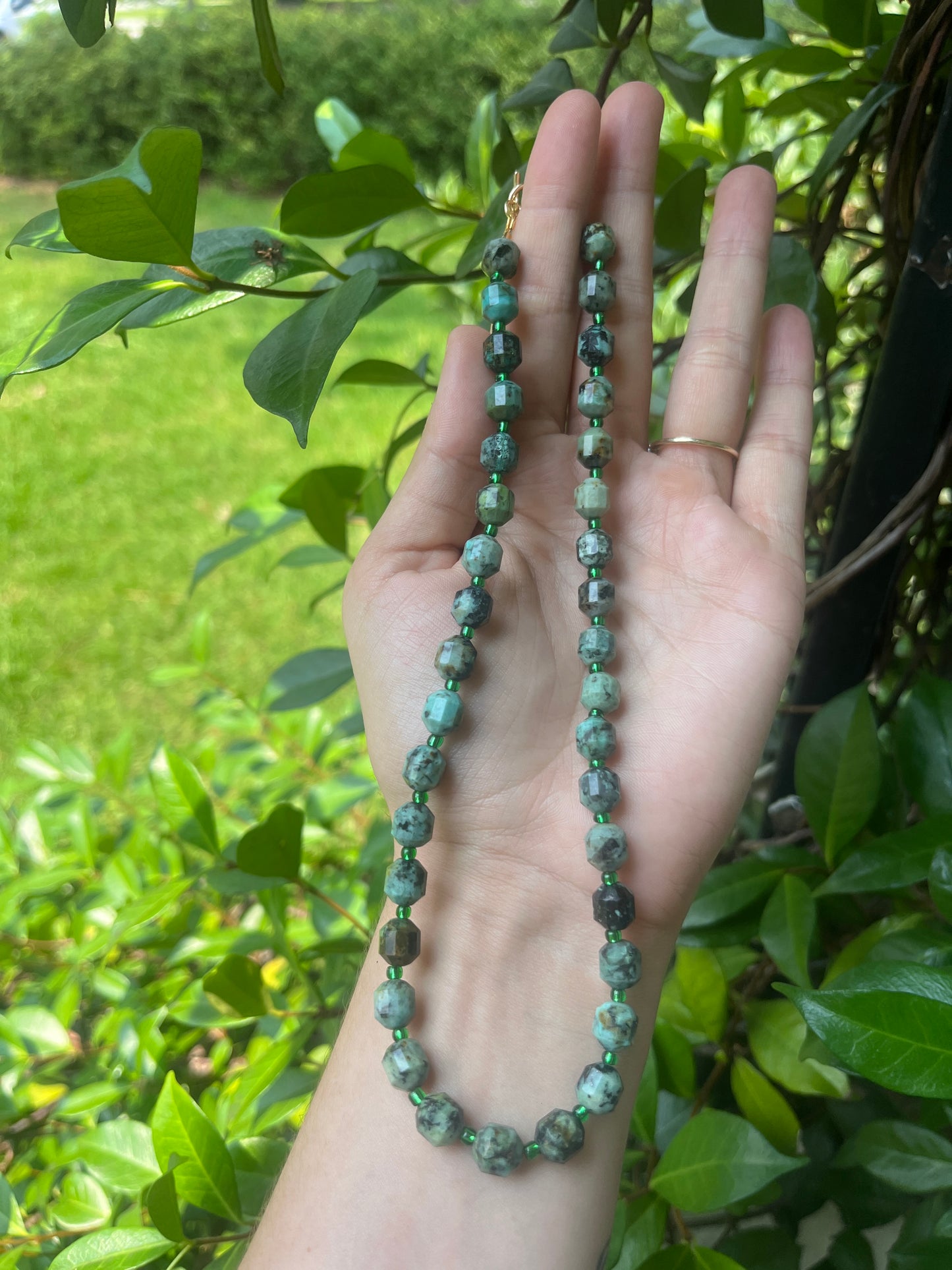 Faceted Turquoise