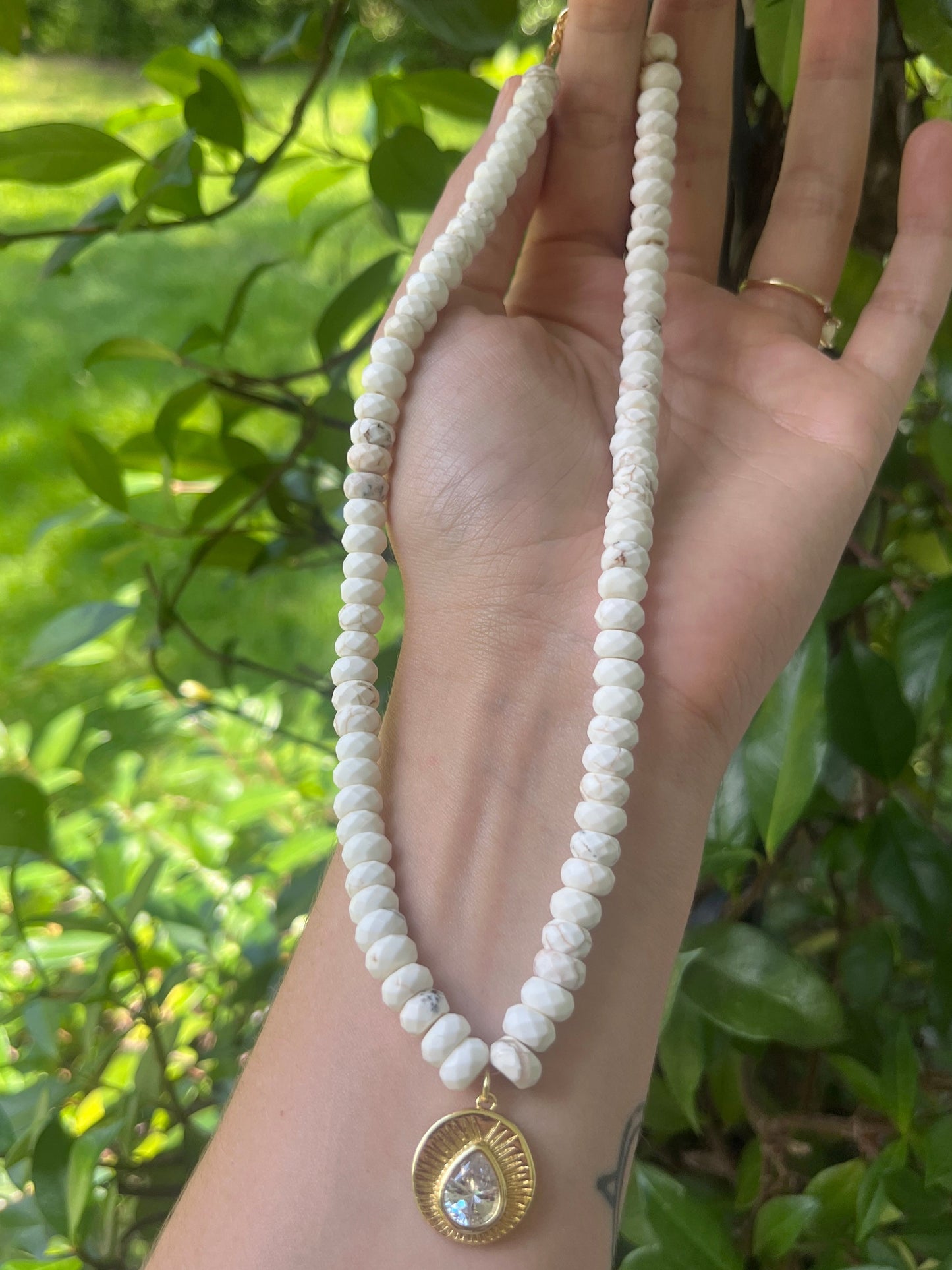 White Turquoise + Charm