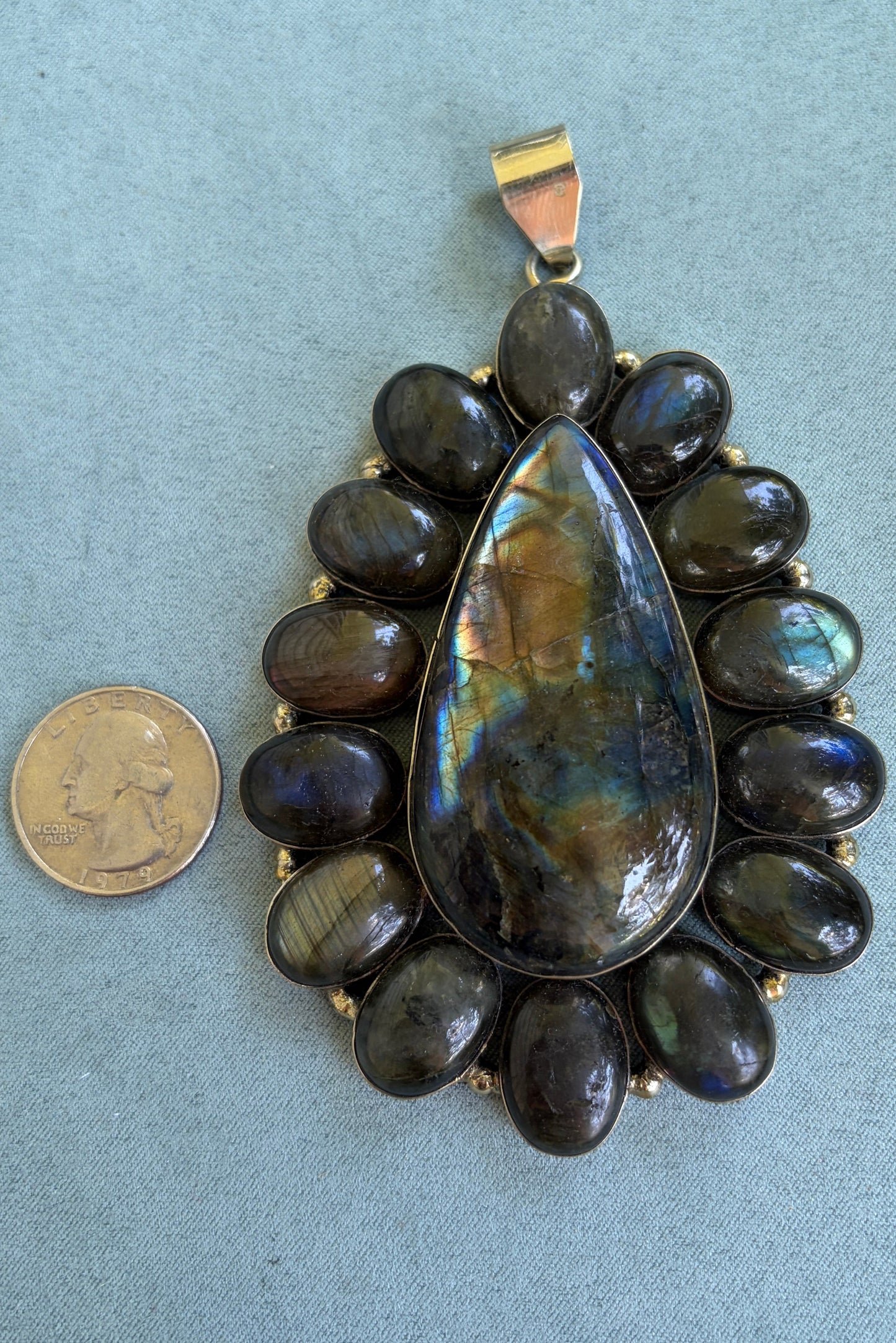 Labradorite Charm