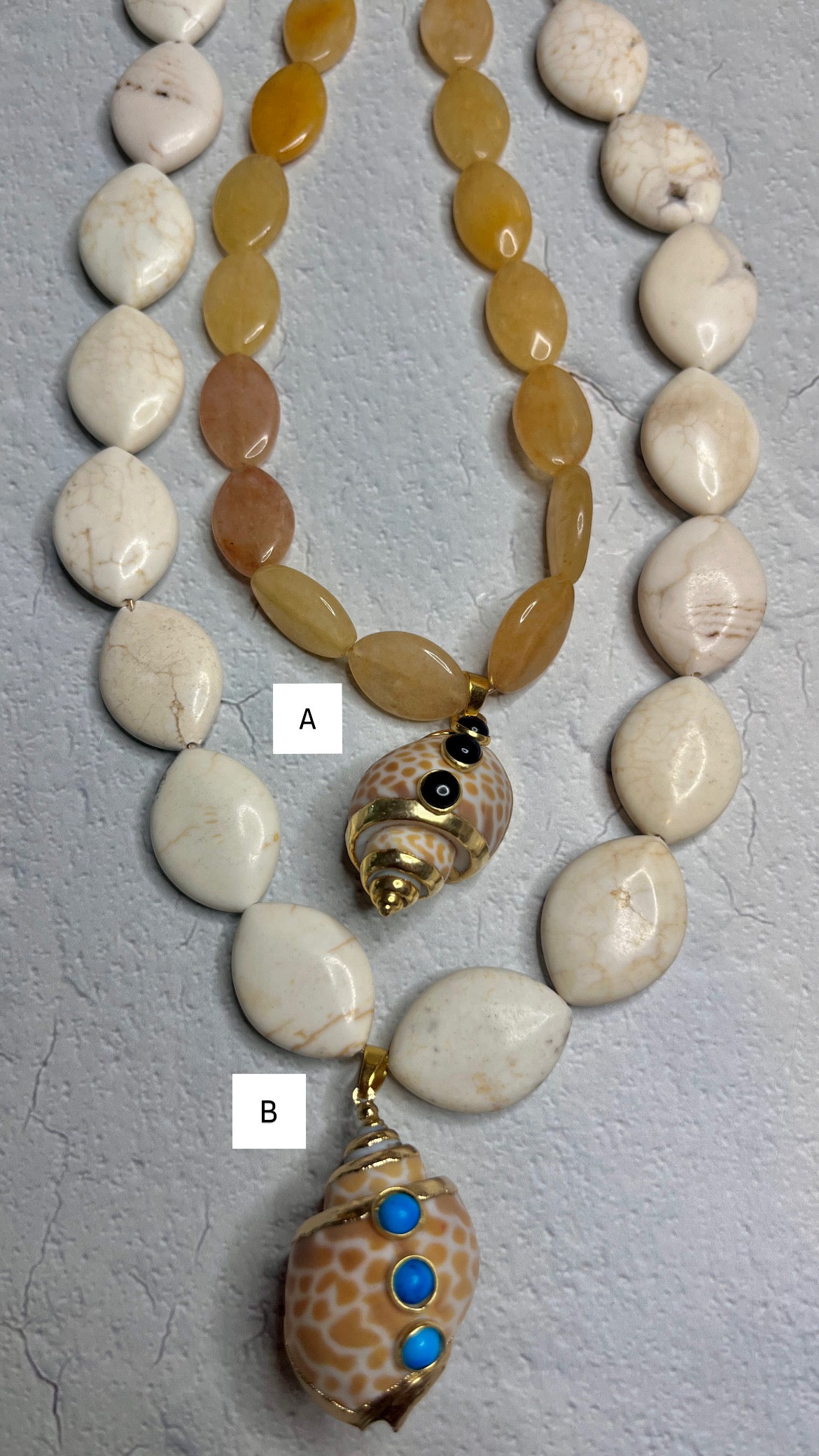 Sea Snail Shell Necklace