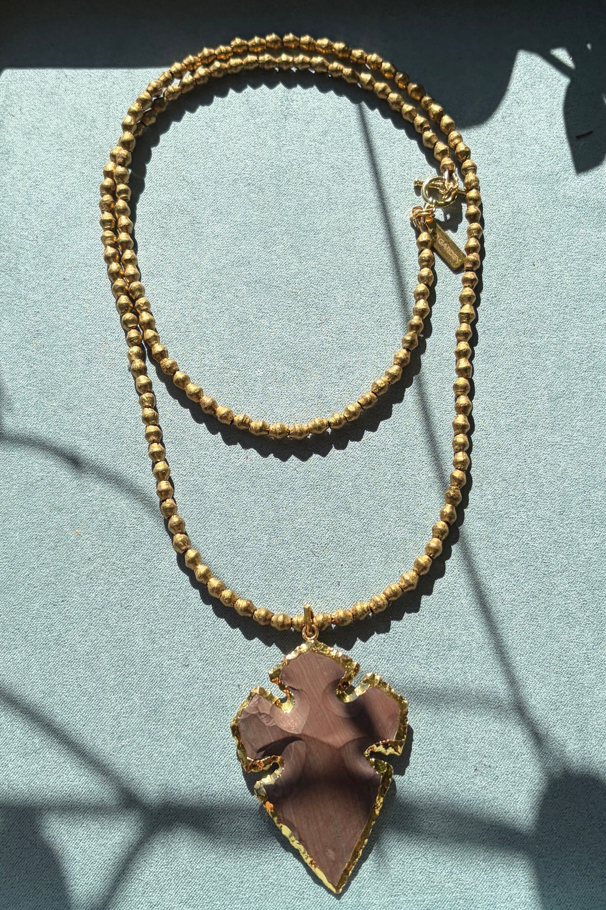 Brass + Jasper Arrow Head 30"