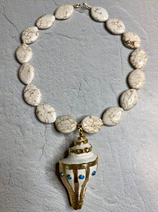 White Turquoise + XL Shell