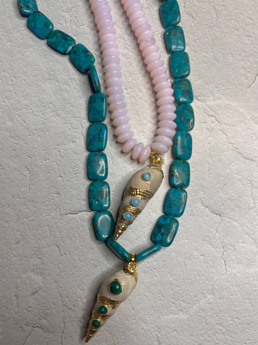 Spiral Shell Necklace