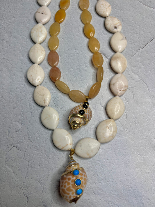Sea Snail Shell Necklace