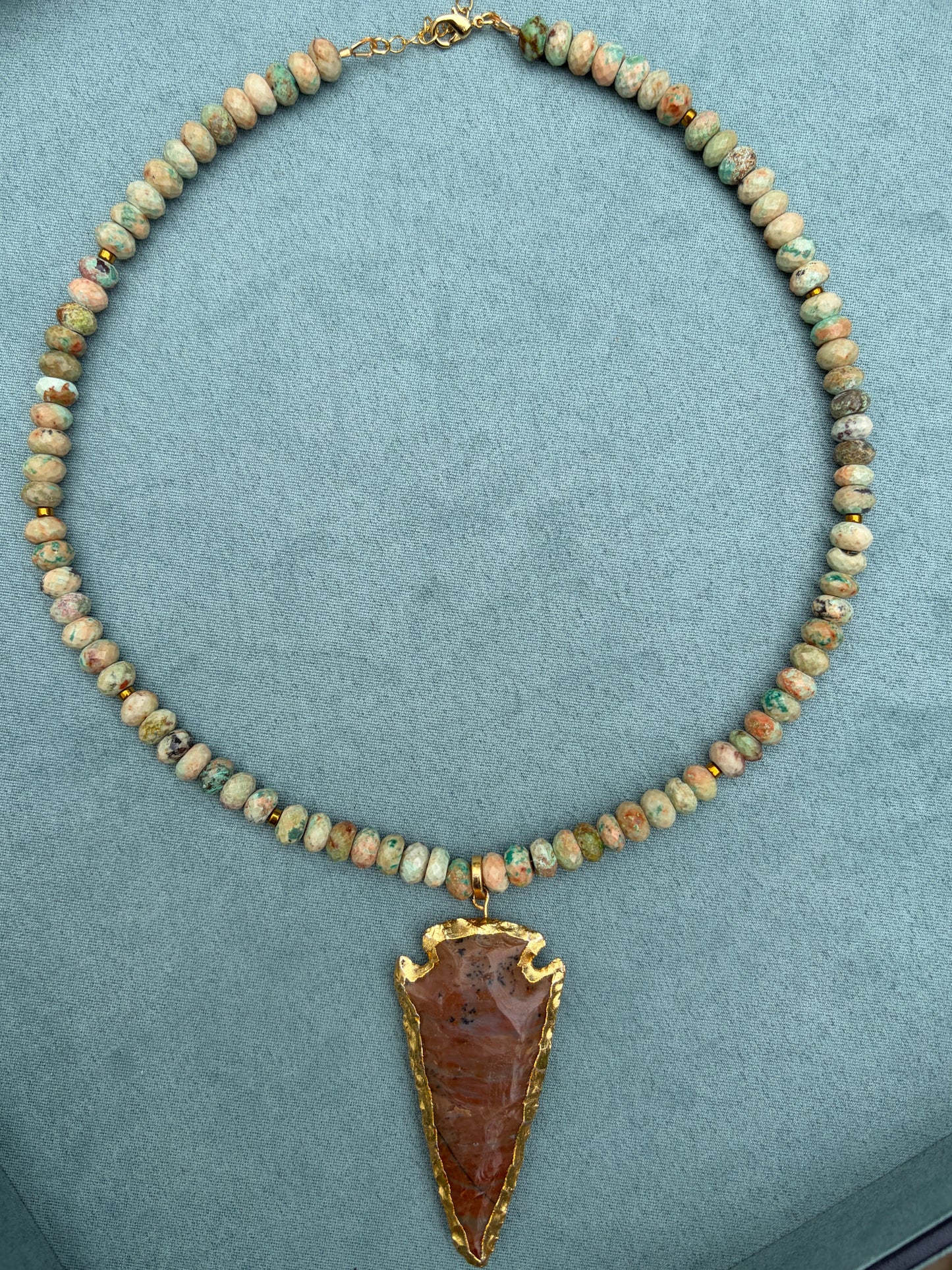 Light Turquoise + Arrow Head