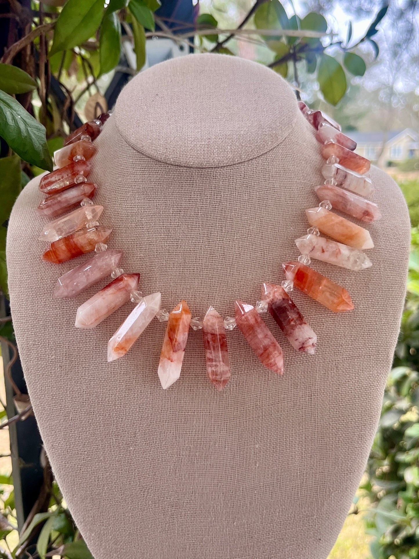 Sunset Quartz Collar