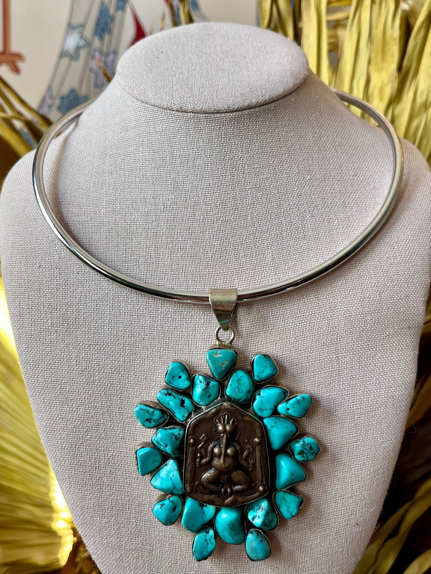 Turquoise + Ganesh