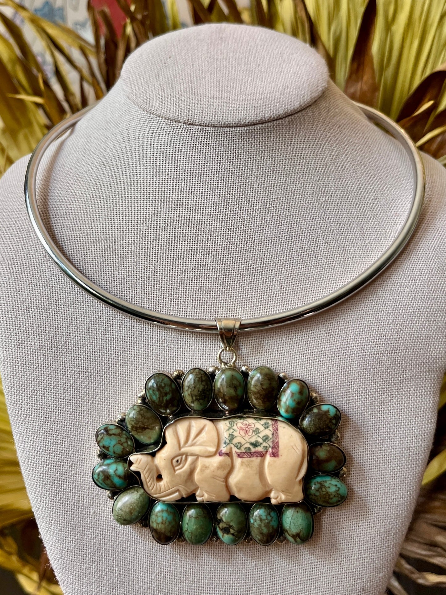 Elephant + Turquoise