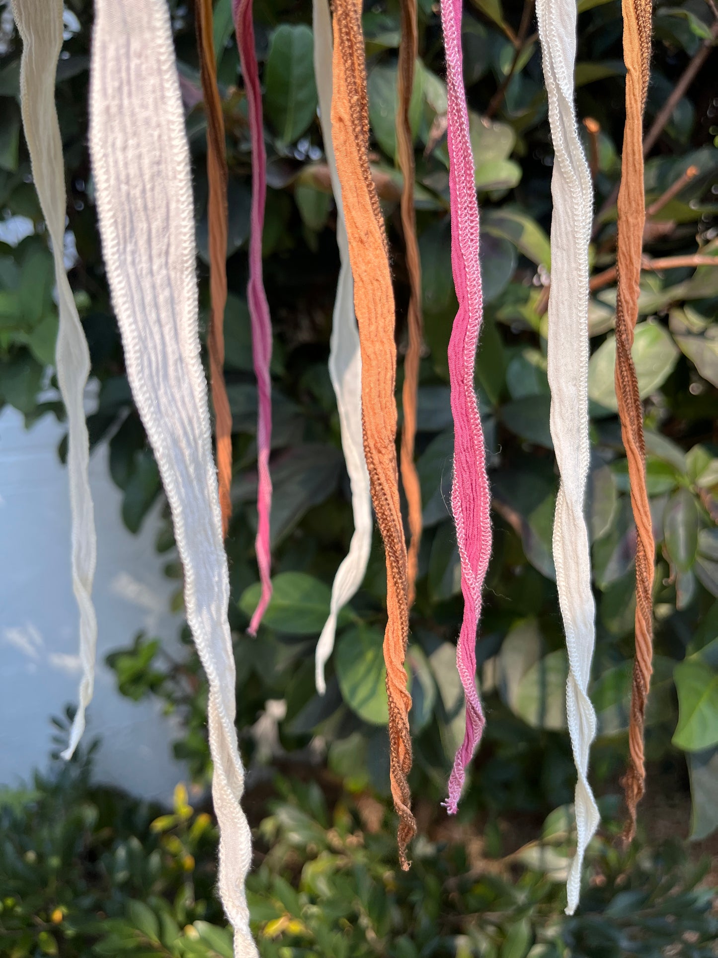 Silk Cords + Gemstone Charms- 32"