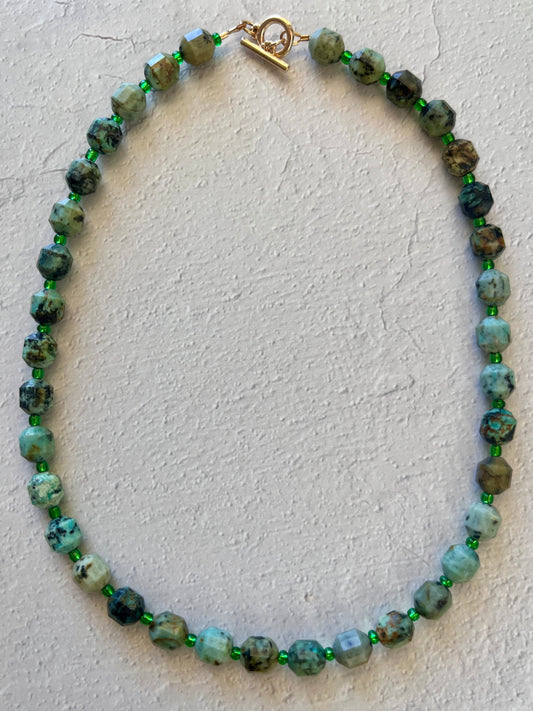 Faceted Turquoise