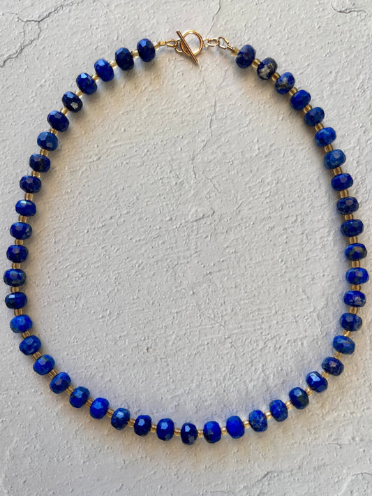 Faceted Lapis