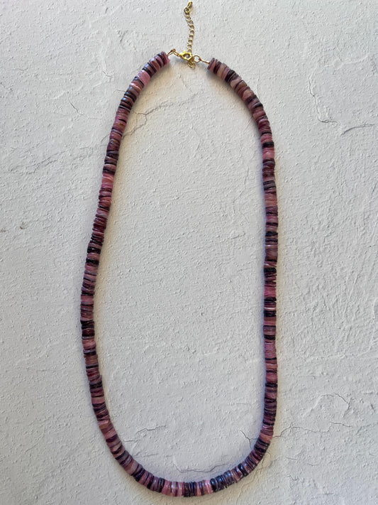 Long Pink Roman Glass