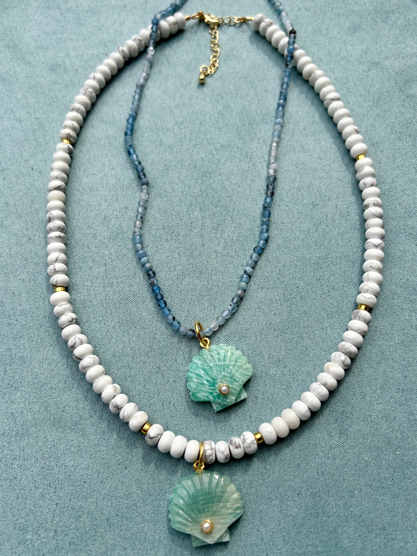 Amazonite Shells