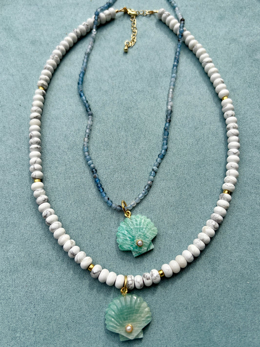 Amazonite Shells