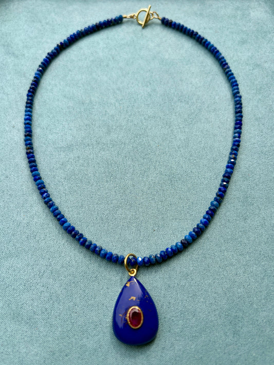 Lapis + Kyanite
