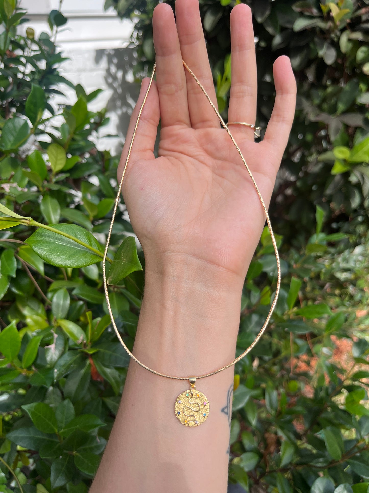 Charms on 18" Gold Plated Cords