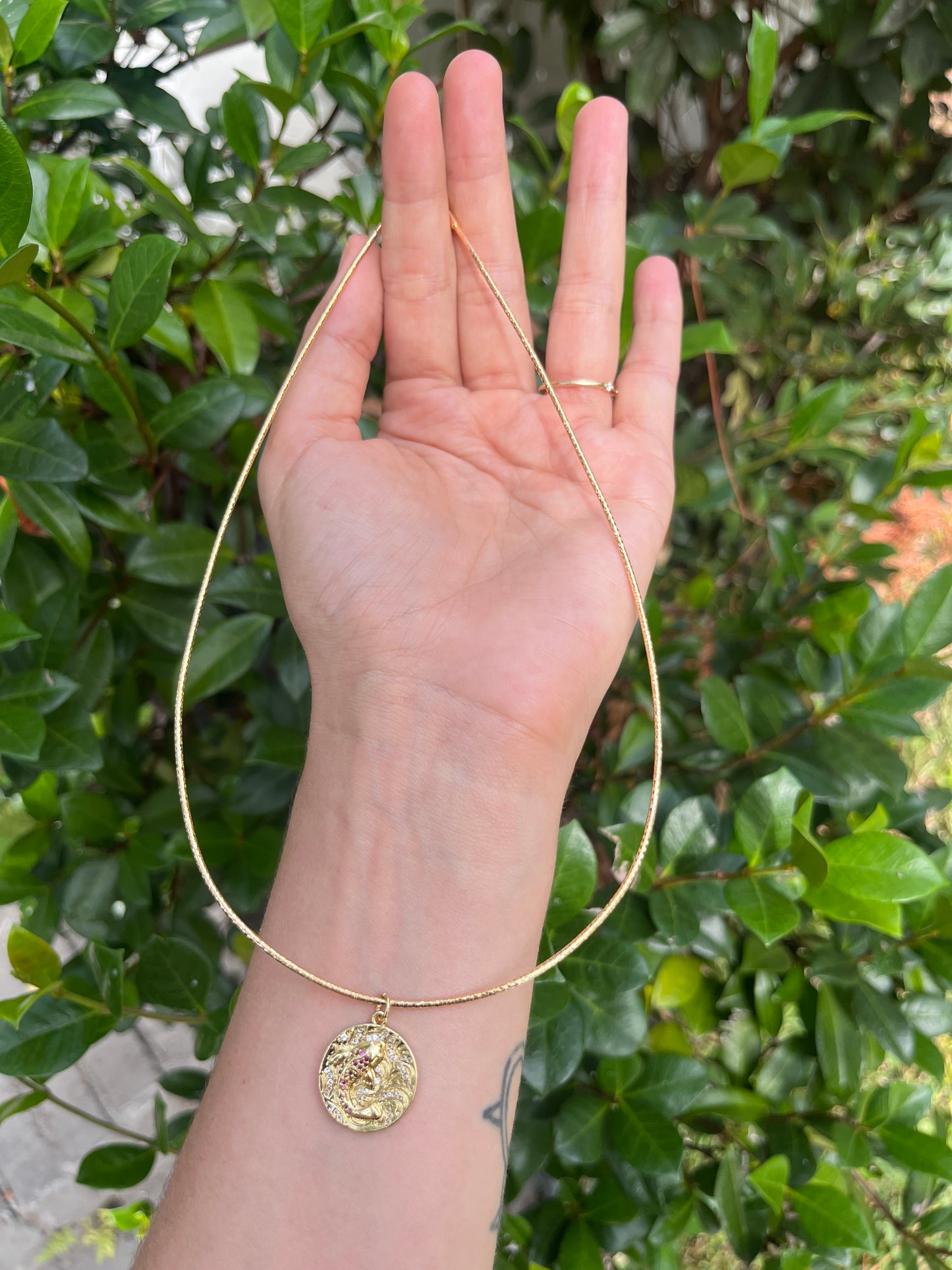 Charms on 18" Gold Plated Cords