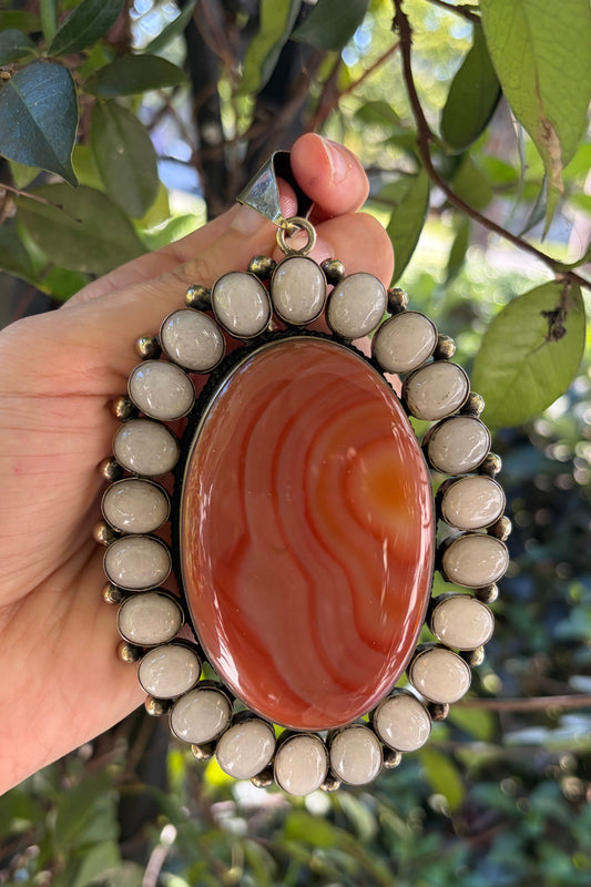 Agate Charm