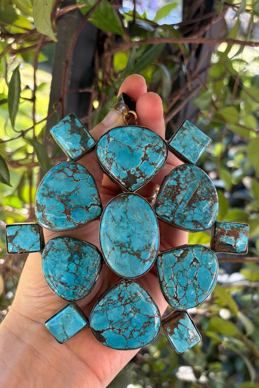 Turquoise Abstract Charm