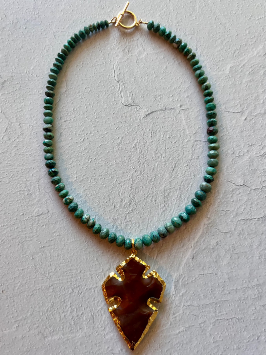 Turquoise + Arrow Head