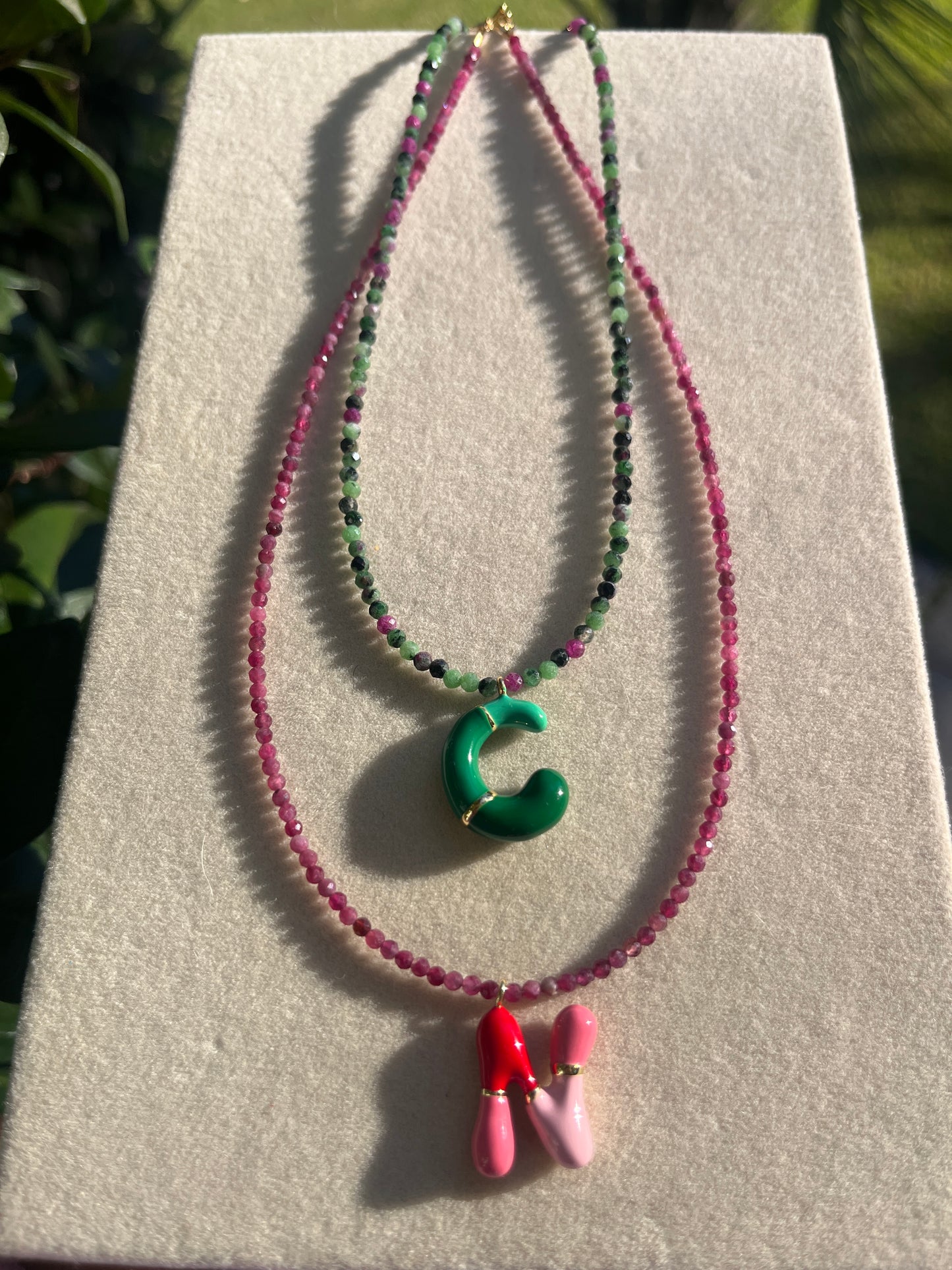 Initial Necklace Collection