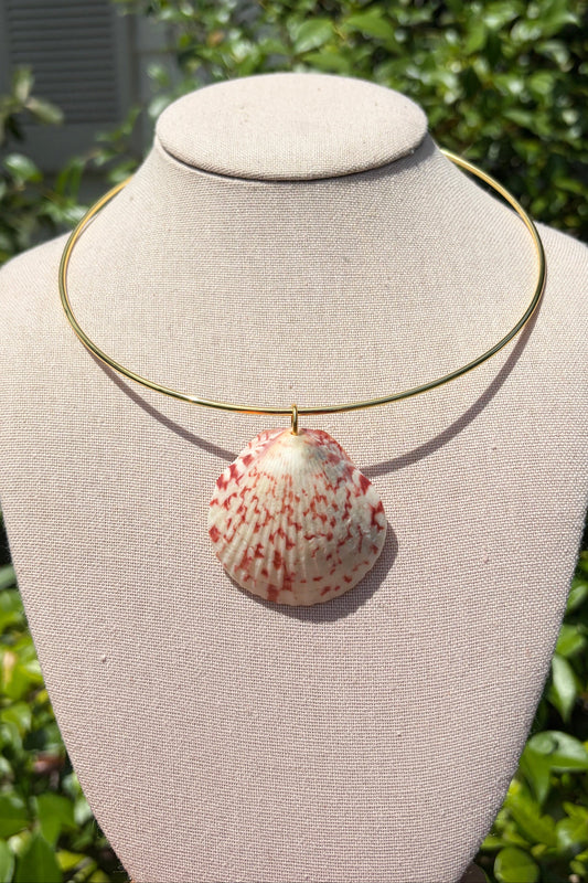 Shell + Gold Collar