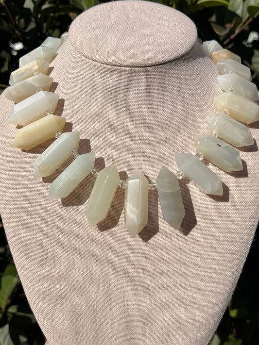 Moonstone Collar