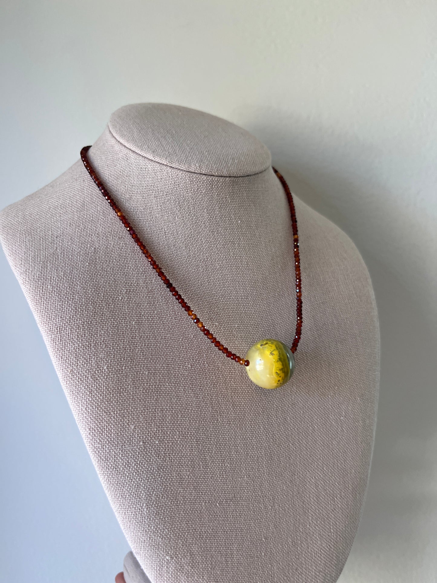 Garnet + Bumble Bee Jasper