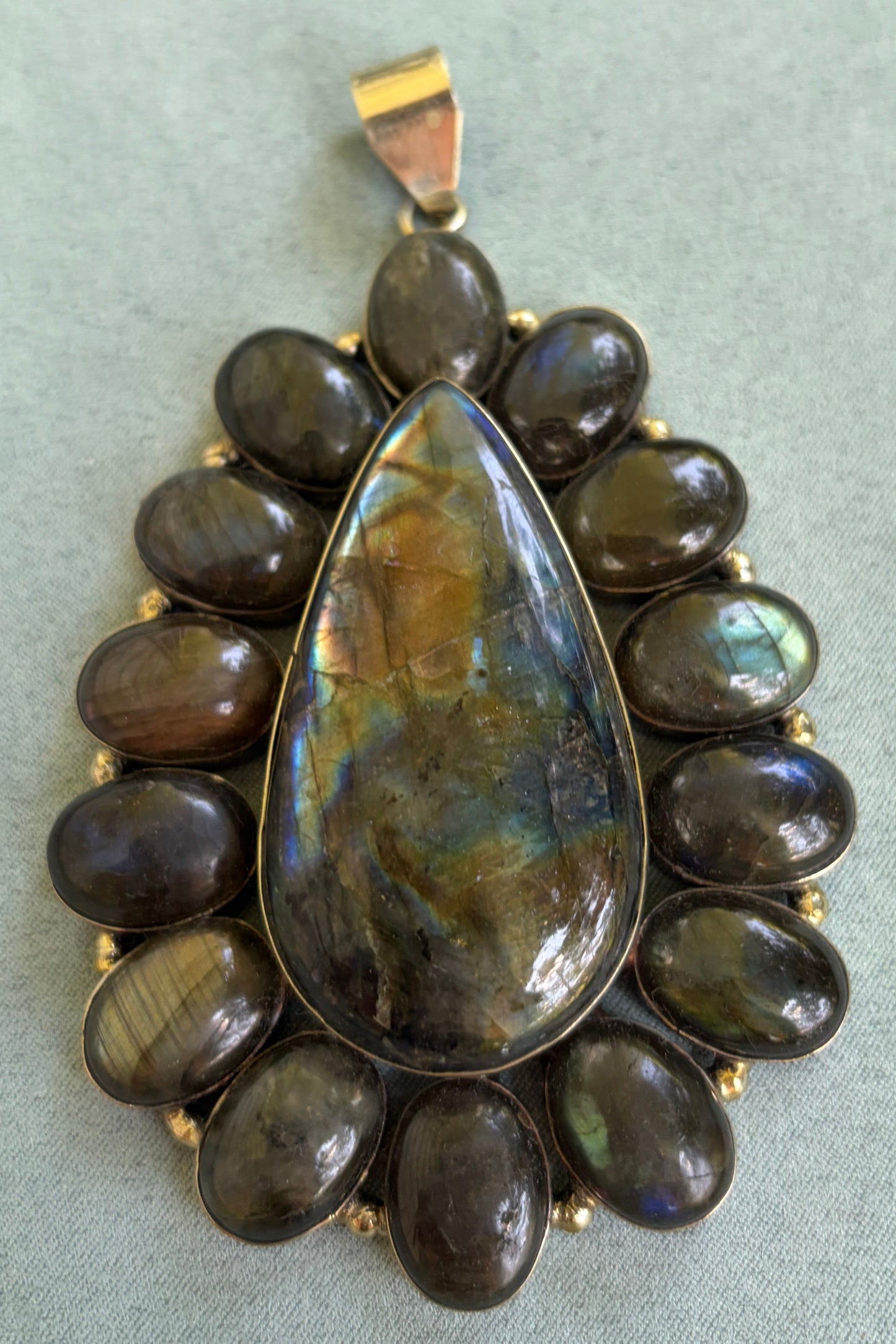 Labradorite Charm