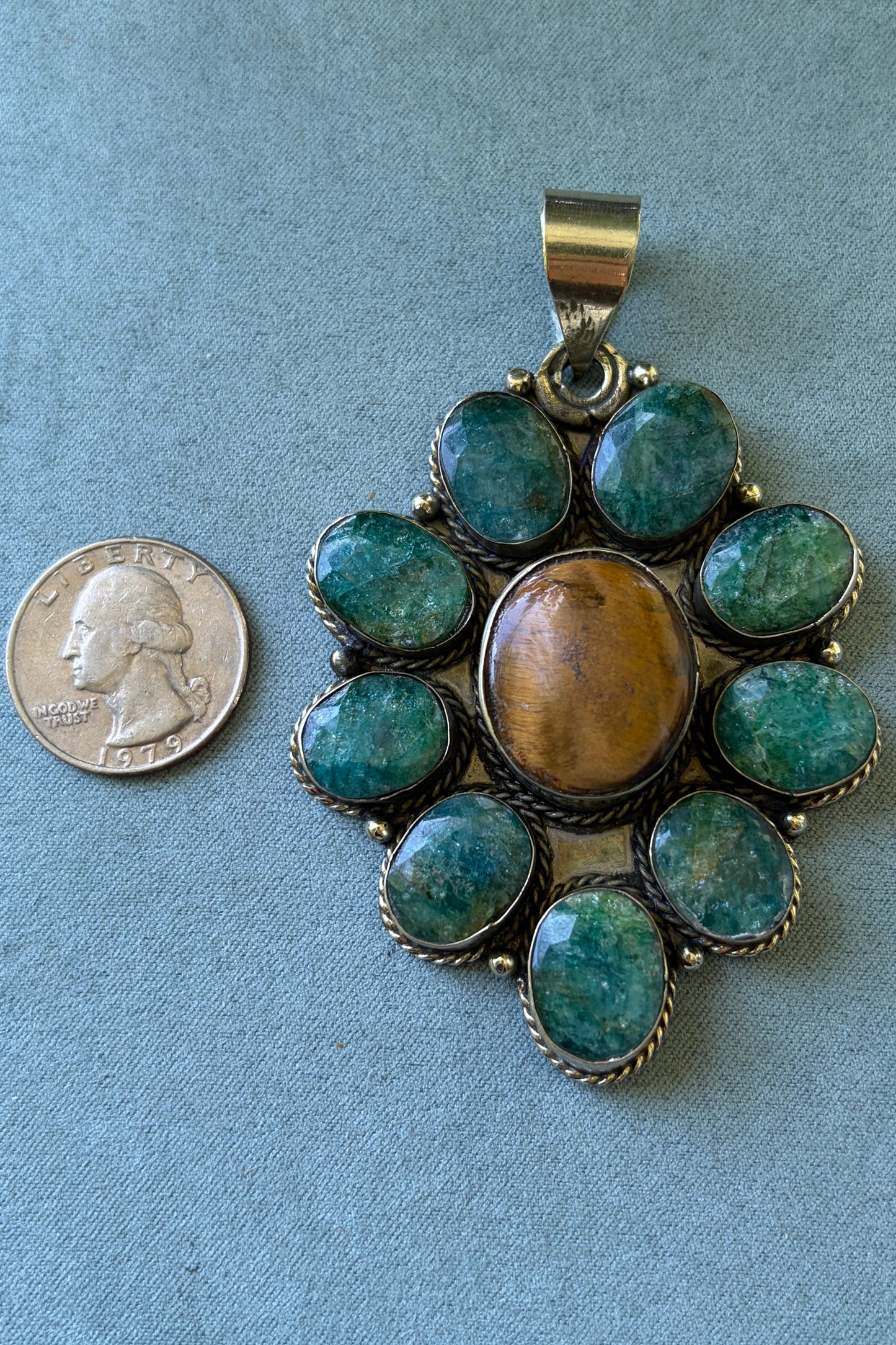 Emerald + Tiger's Eye
