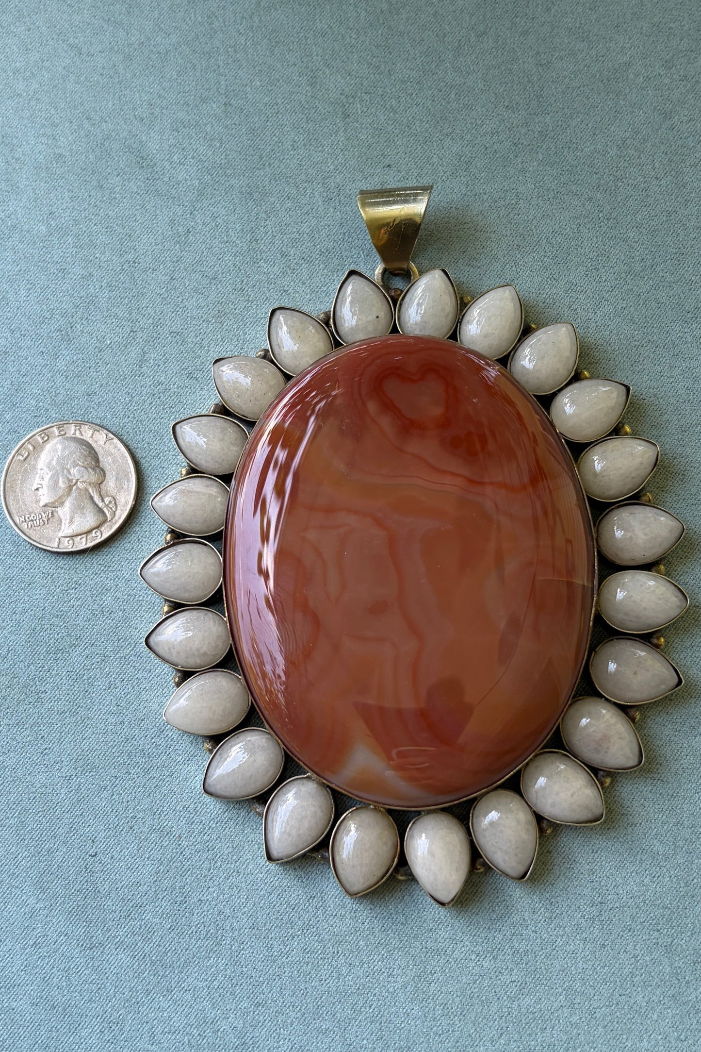 Agate Charm