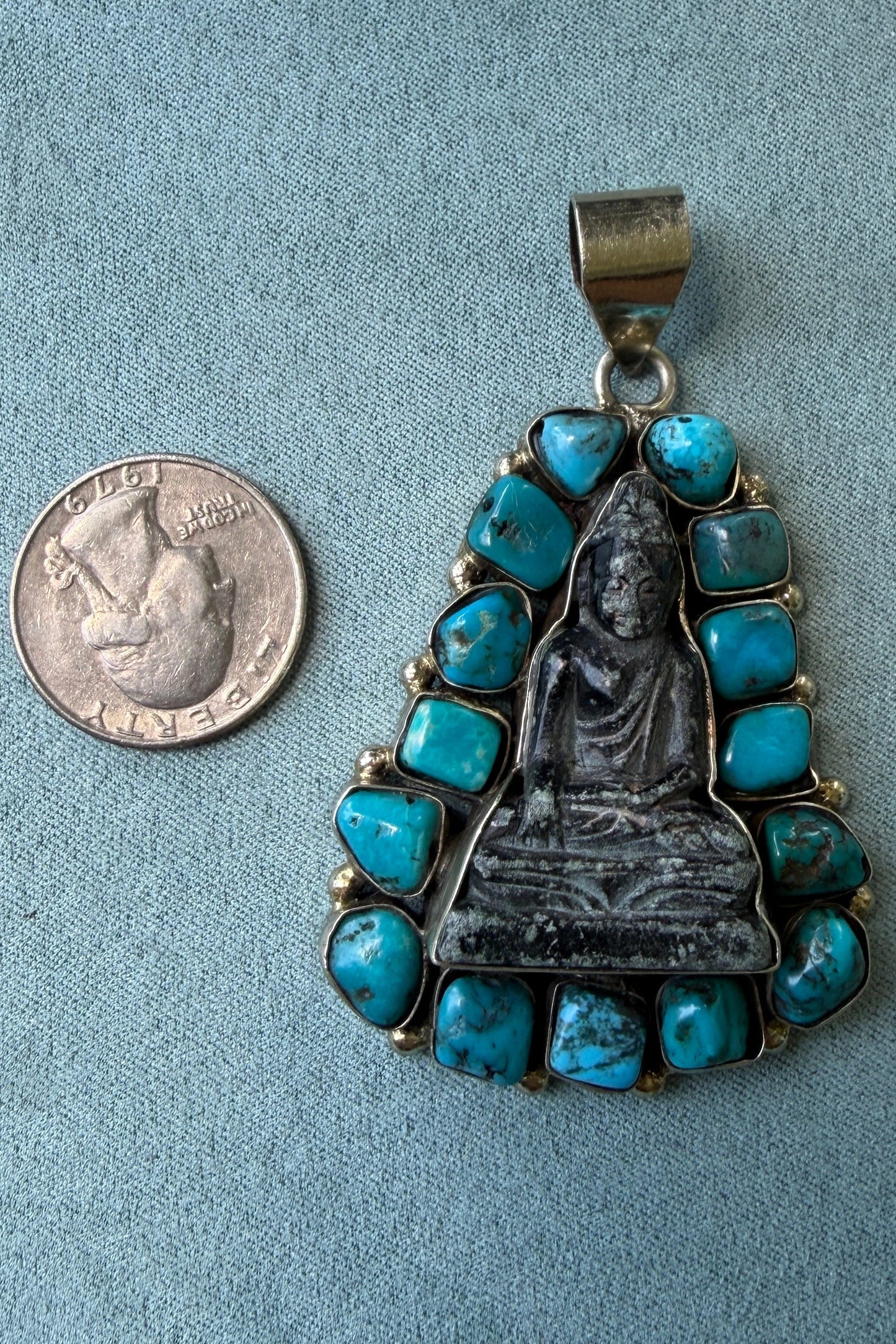 Turquoise + Buddha