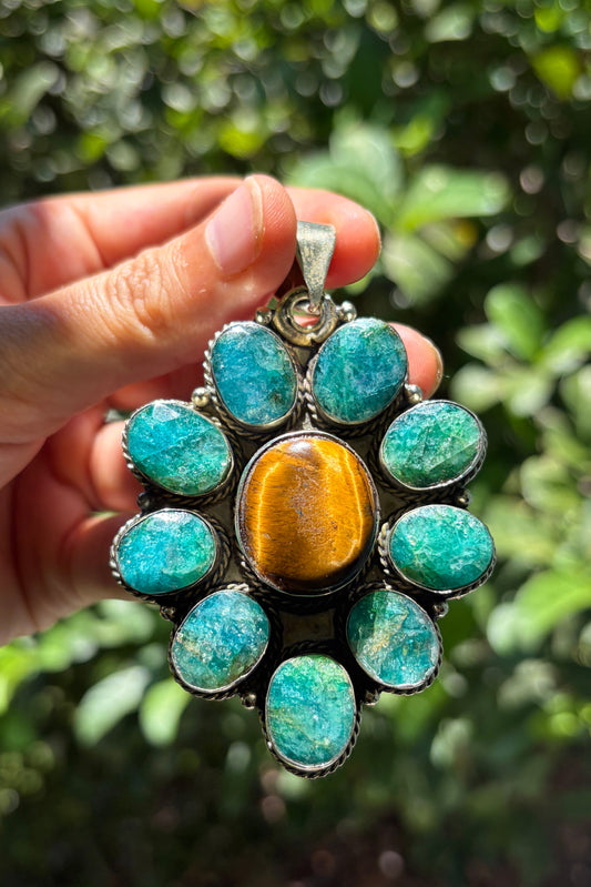 Emerald + Tiger's Eye