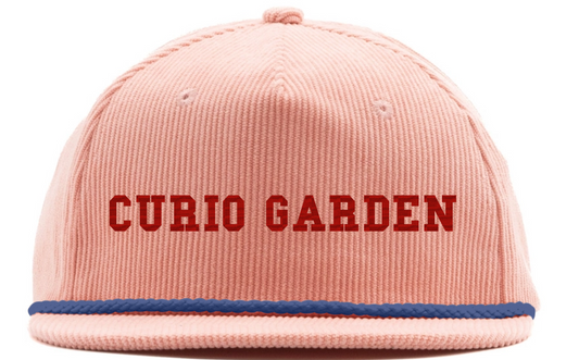 Embroidered Curio Garden Cord Hat